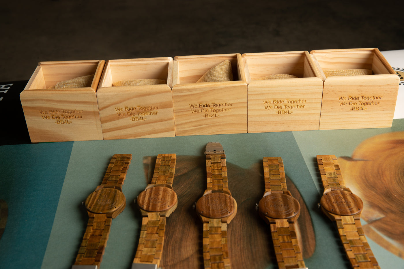 Bewell Wooden Watch as a groomsmen gift