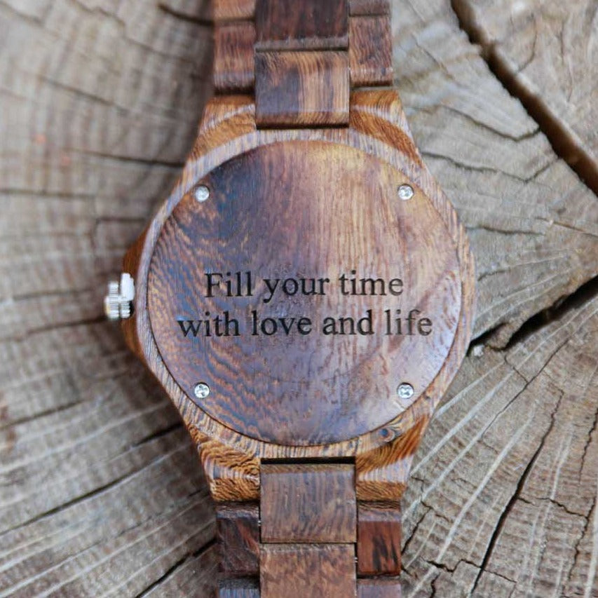 Bewell Wooden Watches For Couples - Venus
