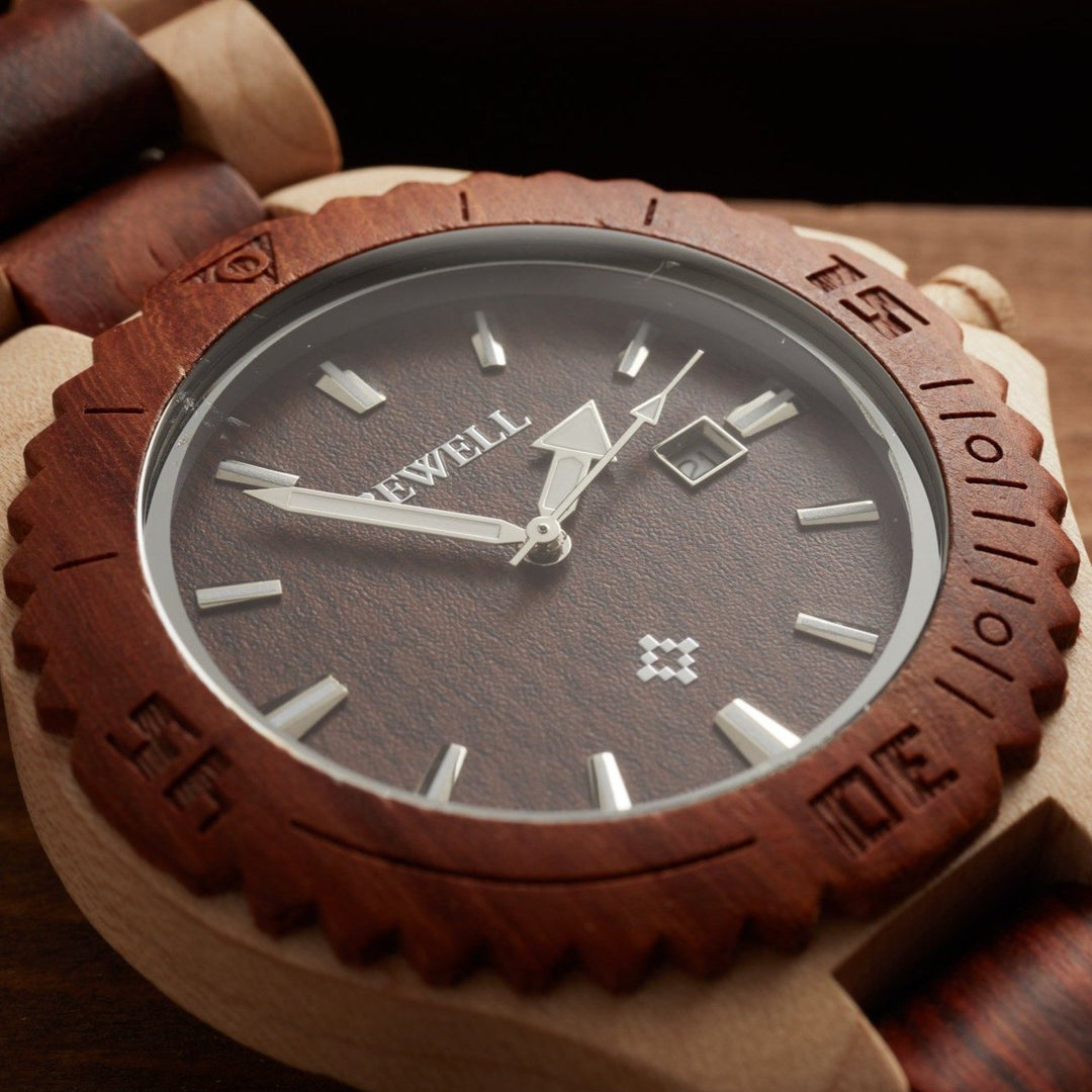 Bewell Wooden Watches | Engraved Watches - Thanatos